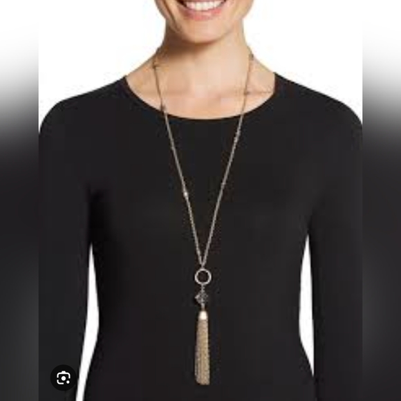 NWT Chico's Quince Convertible Necklace and Earring Set - Picture 3 of 15